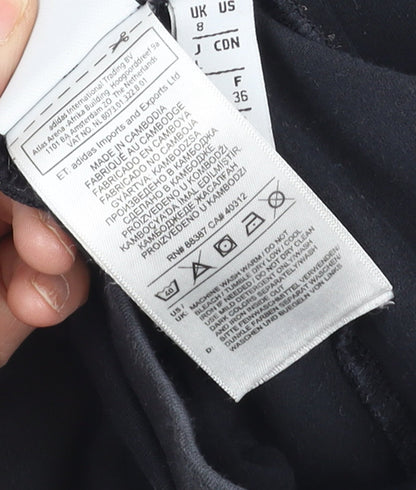 Womens UK Size 8 adidas  Leggings Black Leggings