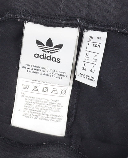 Womens UK Size 8 adidas  Leggings Black Leggings
