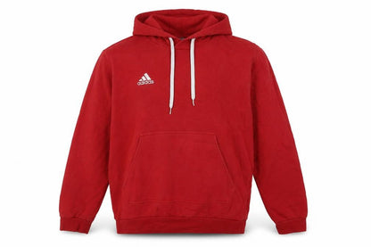 Mens UK Size L adidas Red Pullover Hoodie