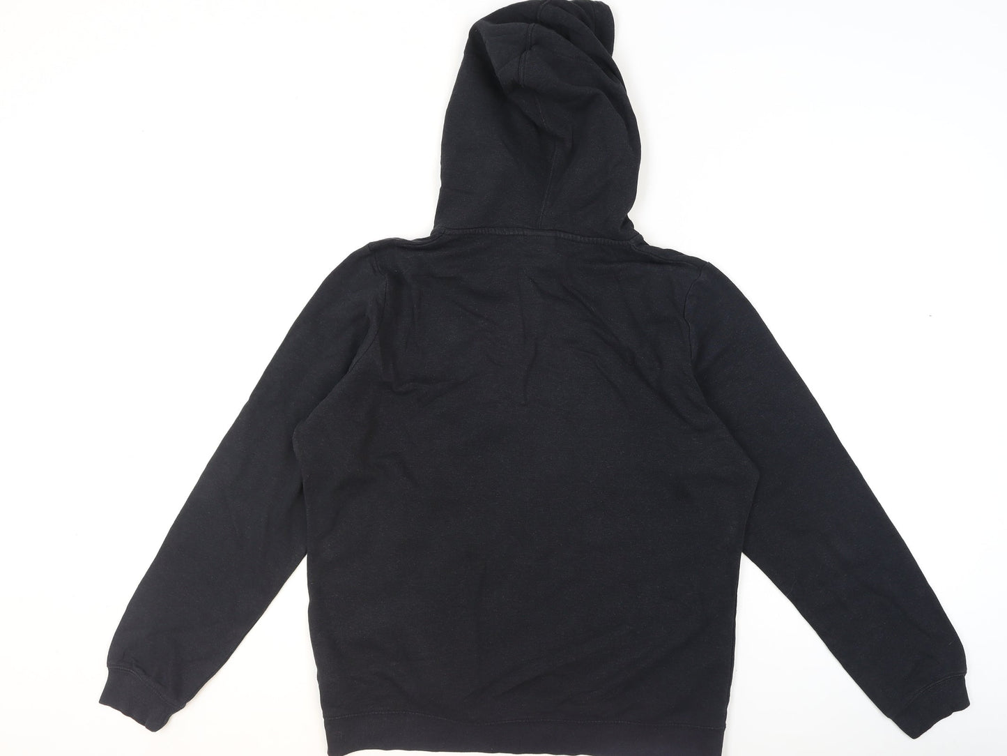 Mens UK Size L Nike Black Full Zip Hoodie