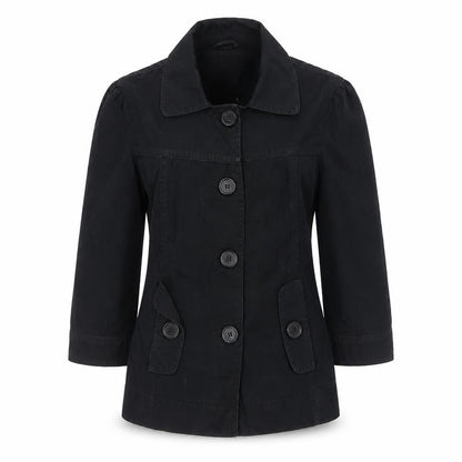 Womens UK Size 8 Dorothy Perkins Black Basic Jacket