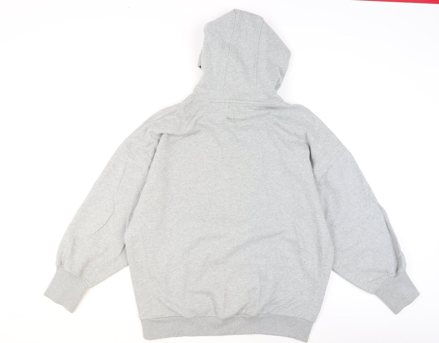 Mens UK Size M NEXT Grey Pullover Hoodie