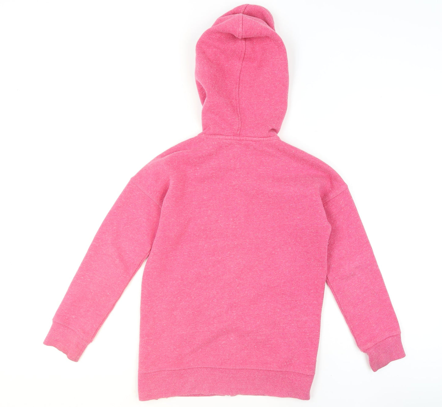 Girls UK Size 8-10 Years Tommy Hilfiger Pink Full Zip Hoodie