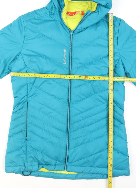 Womens UK Size 12 Lafuma Blue Puffer Jacket