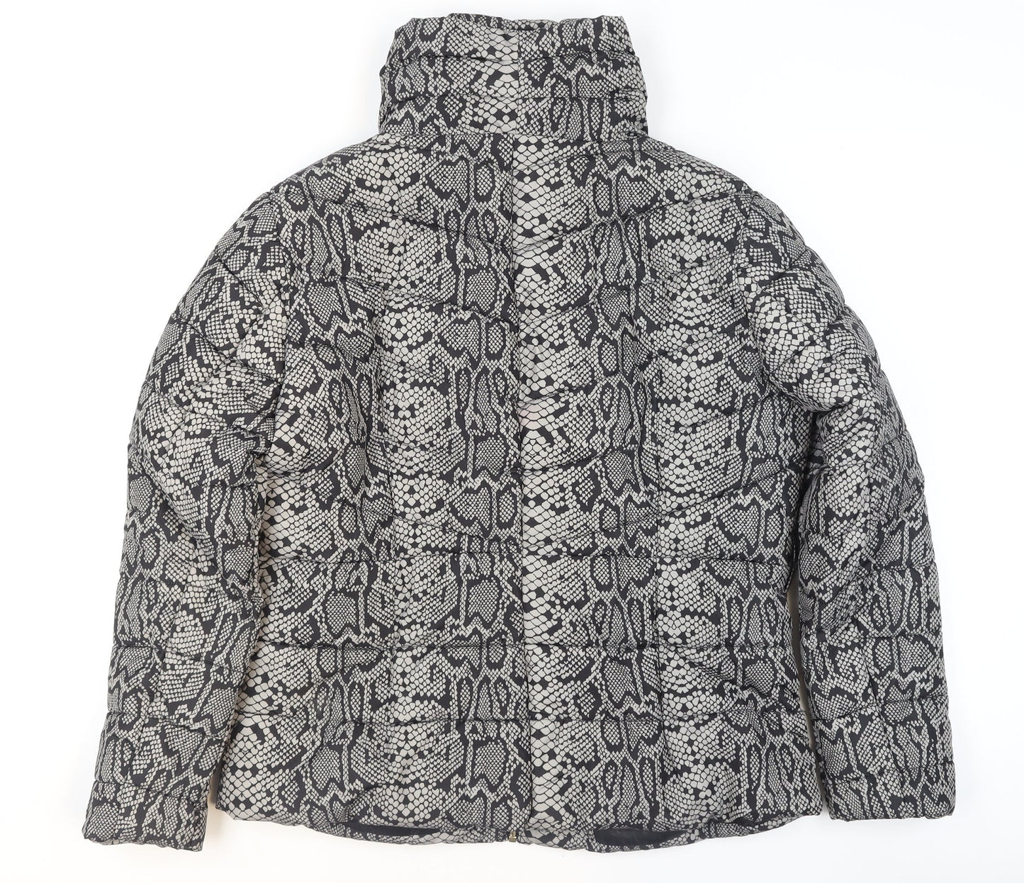 Womens UK Size 18 Star by Julien Macdonald Grey Puffer Jacket