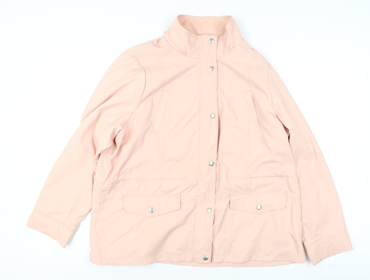 Womens UK Size 20 Marks and Spencer Pink Basic Jacket