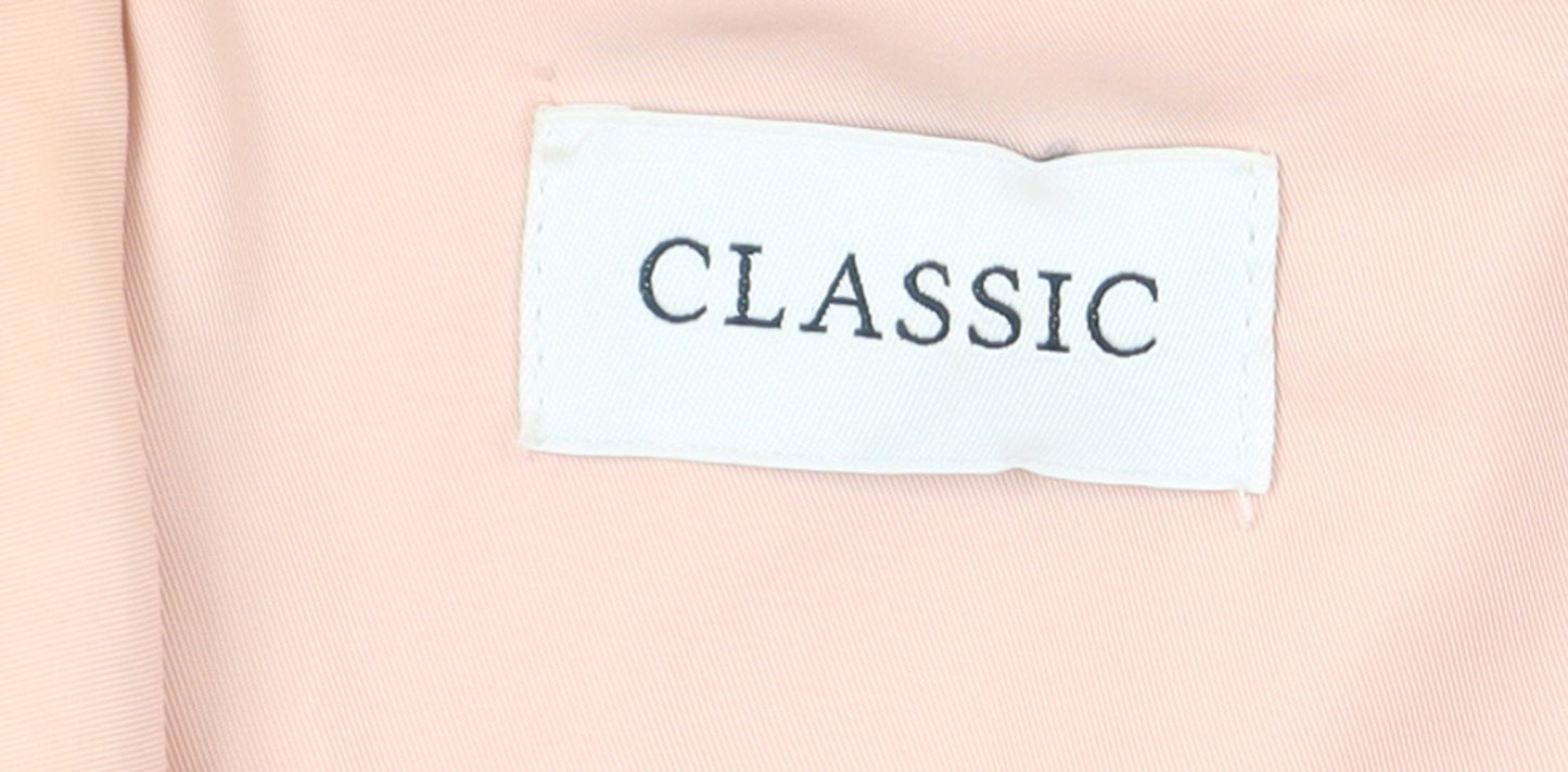 Womens UK Size 20 Marks and Spencer Pink Basic Jacket