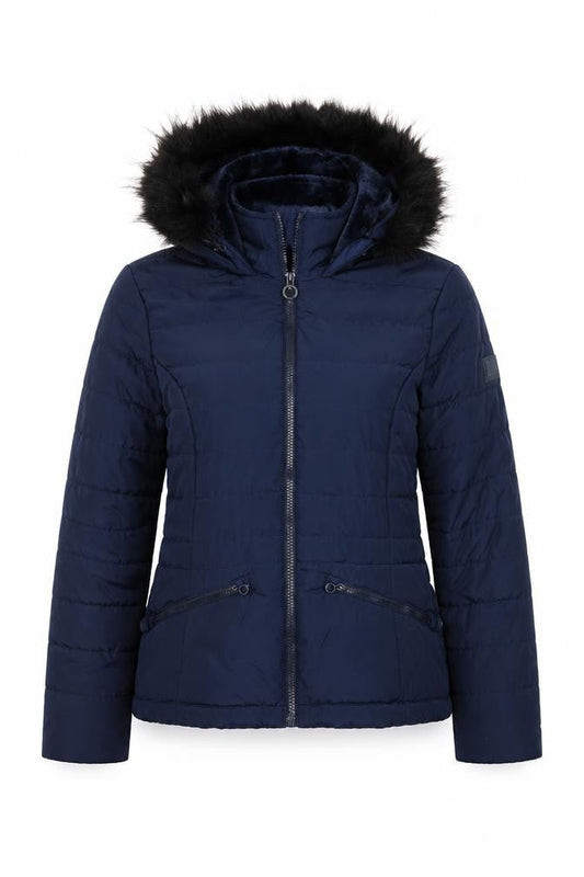 Womens UK Size 10 Regatta Blue Puffer Jacket