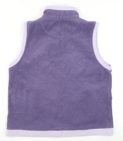 Womens UK Size S Neutral Territory Purple Basic Jacket