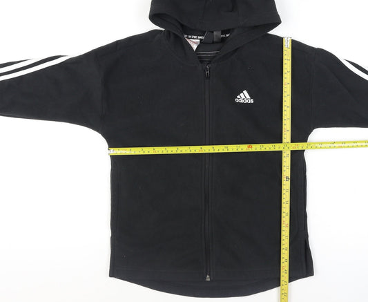 Boys UK Size 11-12 Years adidas Black Basic Jacket