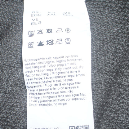 Mens UK Size 2XL HUGO BOSS Grey Pullover Jumper