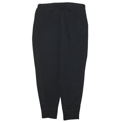 Womens UK Size M Nike Regular Fit Jogger Black Trousers