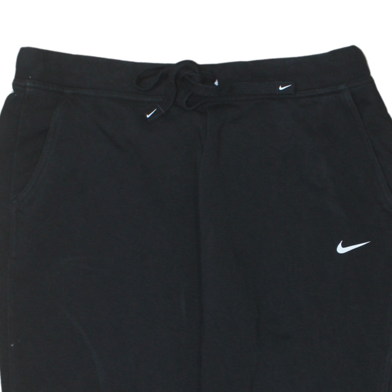 Womens UK Size M Nike Regular Fit Jogger Black Trousers