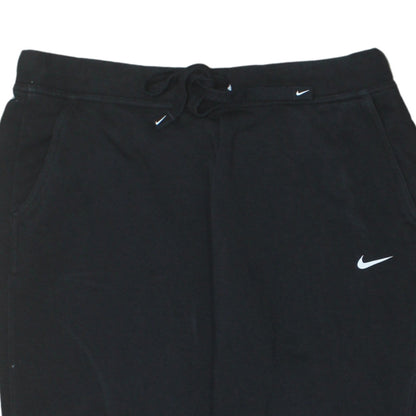 Womens UK Size M Nike Regular Fit Jogger Black Trousers