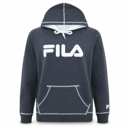 Womens UK Size 14 FILA Grey Pullover Hoodie