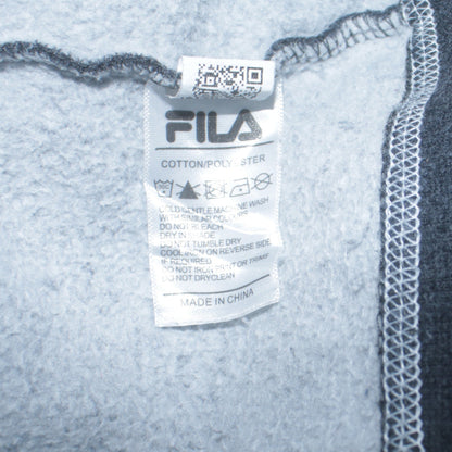 Womens UK Size 14 FILA Grey Pullover Hoodie