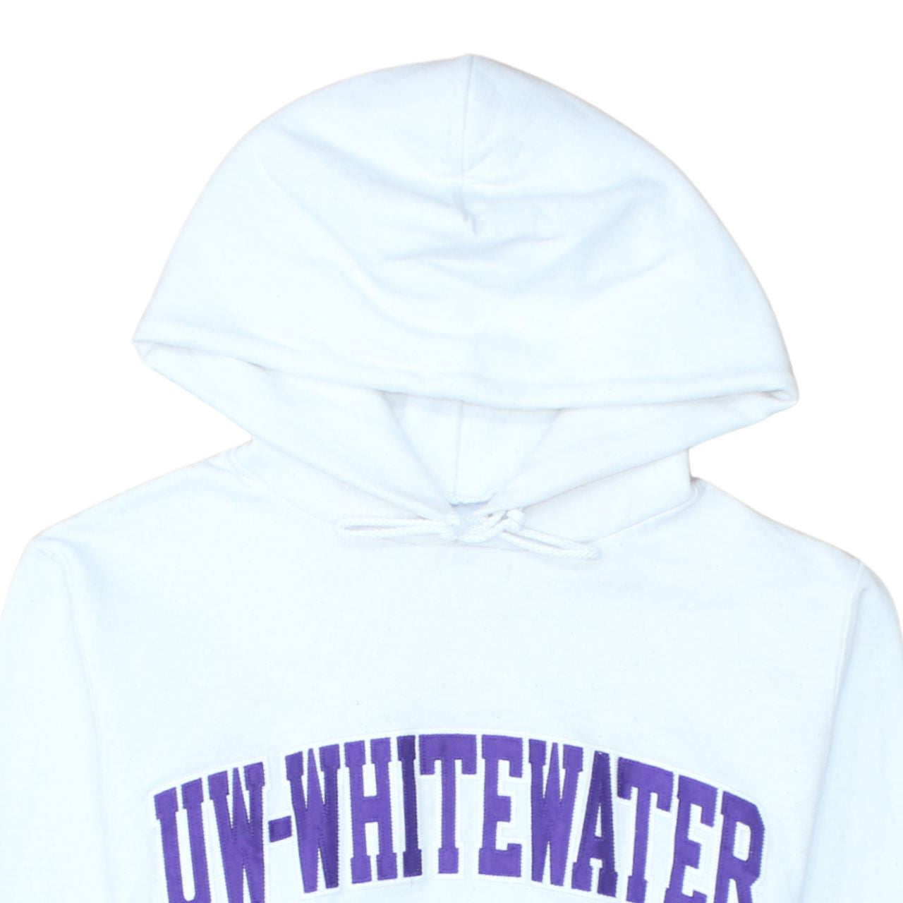 Womens UK Size XS Champion White Pullover Hoodie