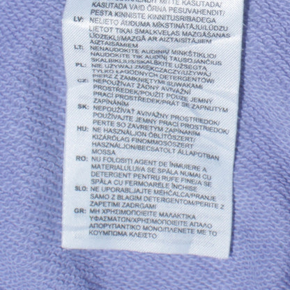 Womens UK Size XS adidas Purple Full Zip Hoodie