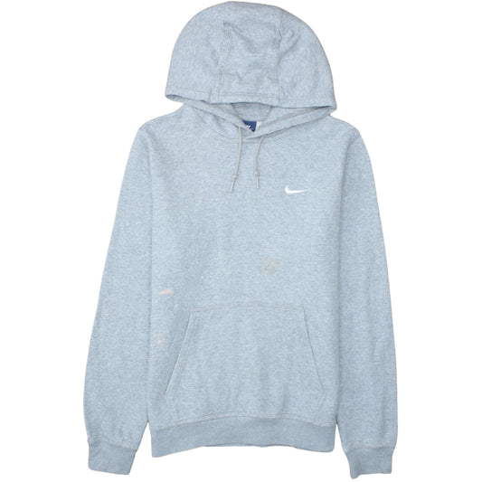 Mens UK Size M Nike Grey Pullover Hoodie