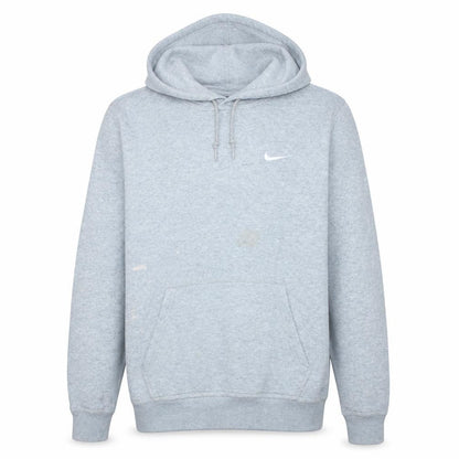 Mens UK Size M Nike Grey Pullover Hoodie