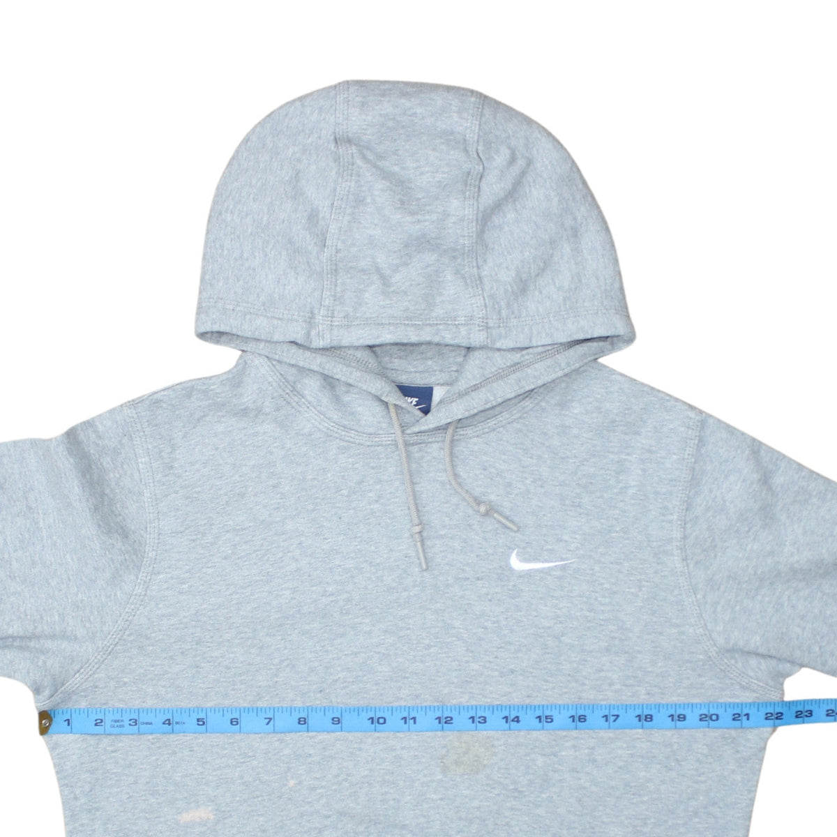 Mens UK Size M Nike Grey Pullover Hoodie