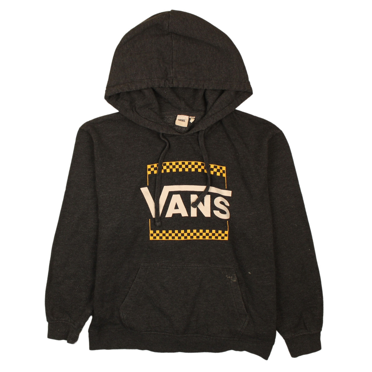 Womens UK Size M VANS Black Pullover Hoodie