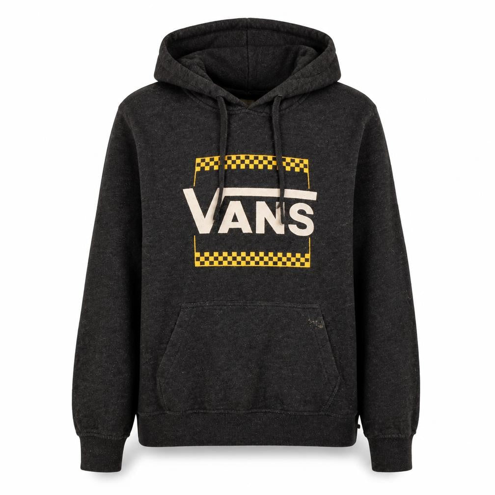 Womens UK Size M VANS Black Pullover Hoodie