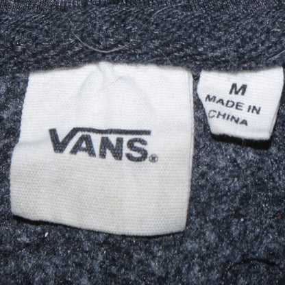 Womens UK Size M VANS Black Pullover Hoodie