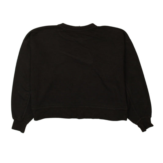 Womens UK Size S Nike Black Pullover Sweatshirt