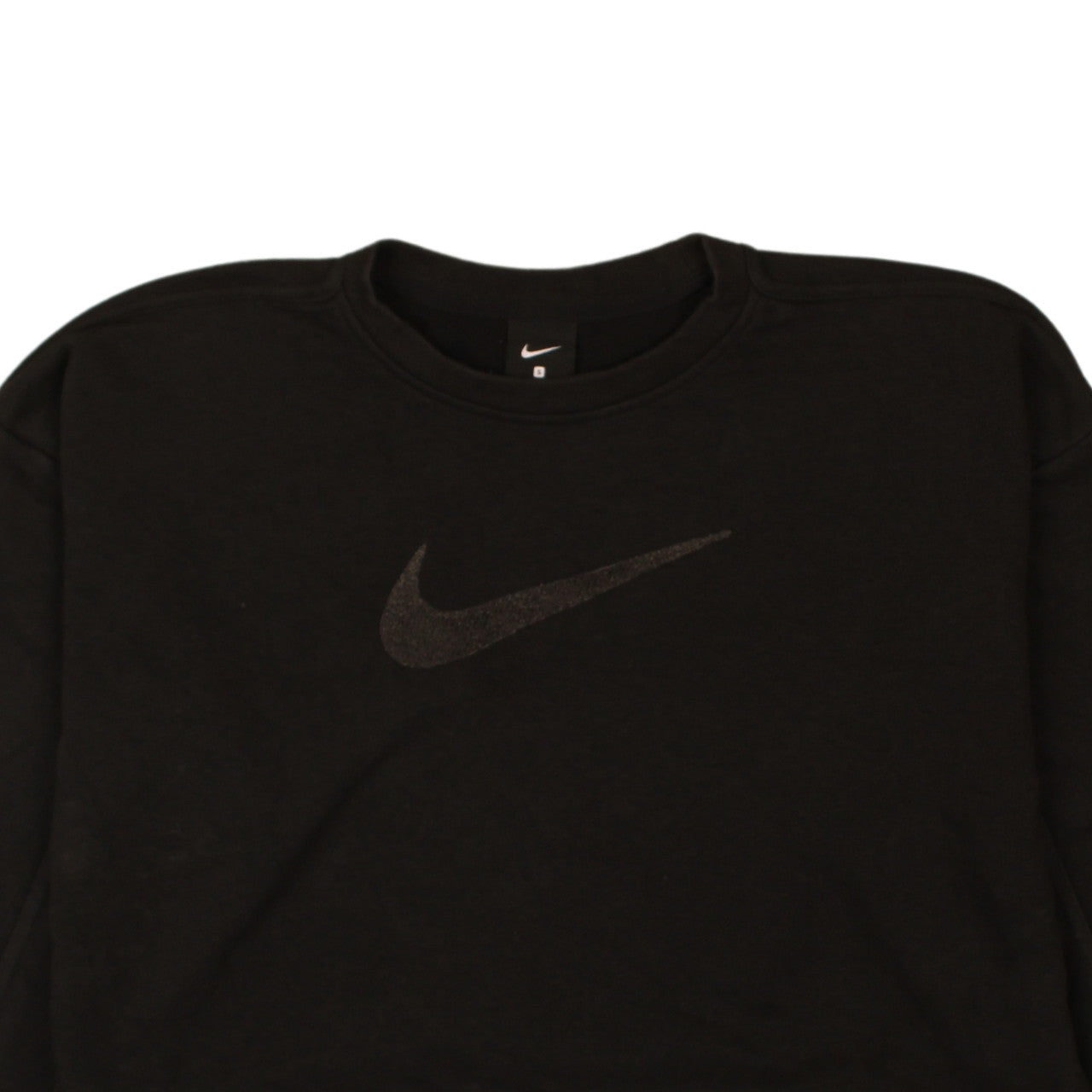 Womens UK Size S Nike Black Pullover Sweatshirt