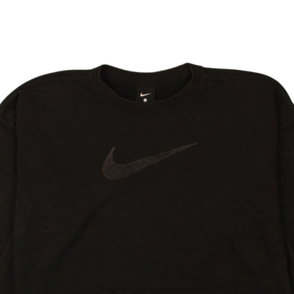 Womens UK Size S Nike Black Pullover Sweatshirt
