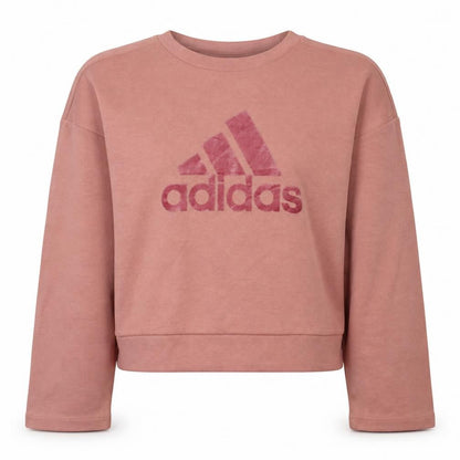 Womens UK Size XS adidas Pink Pullover Sweatshirt