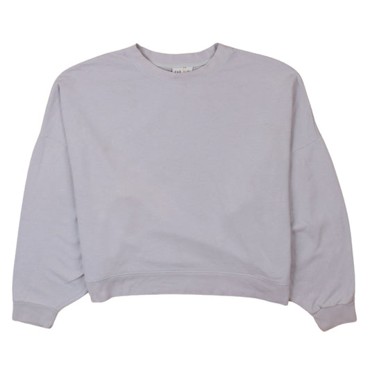 Womens UK Size L Gap Grey Pullover Sweatshirt