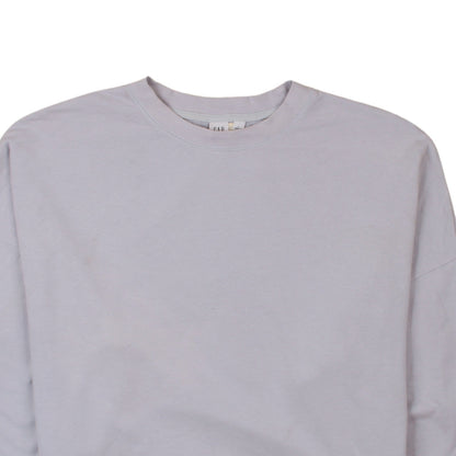 Womens UK Size L Gap Grey Pullover Sweatshirt