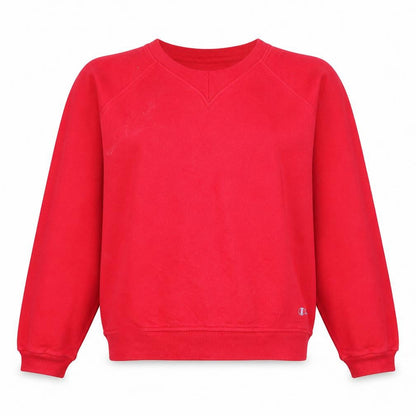 Womens UK Size L Champion Red Pullover Sweatshirt