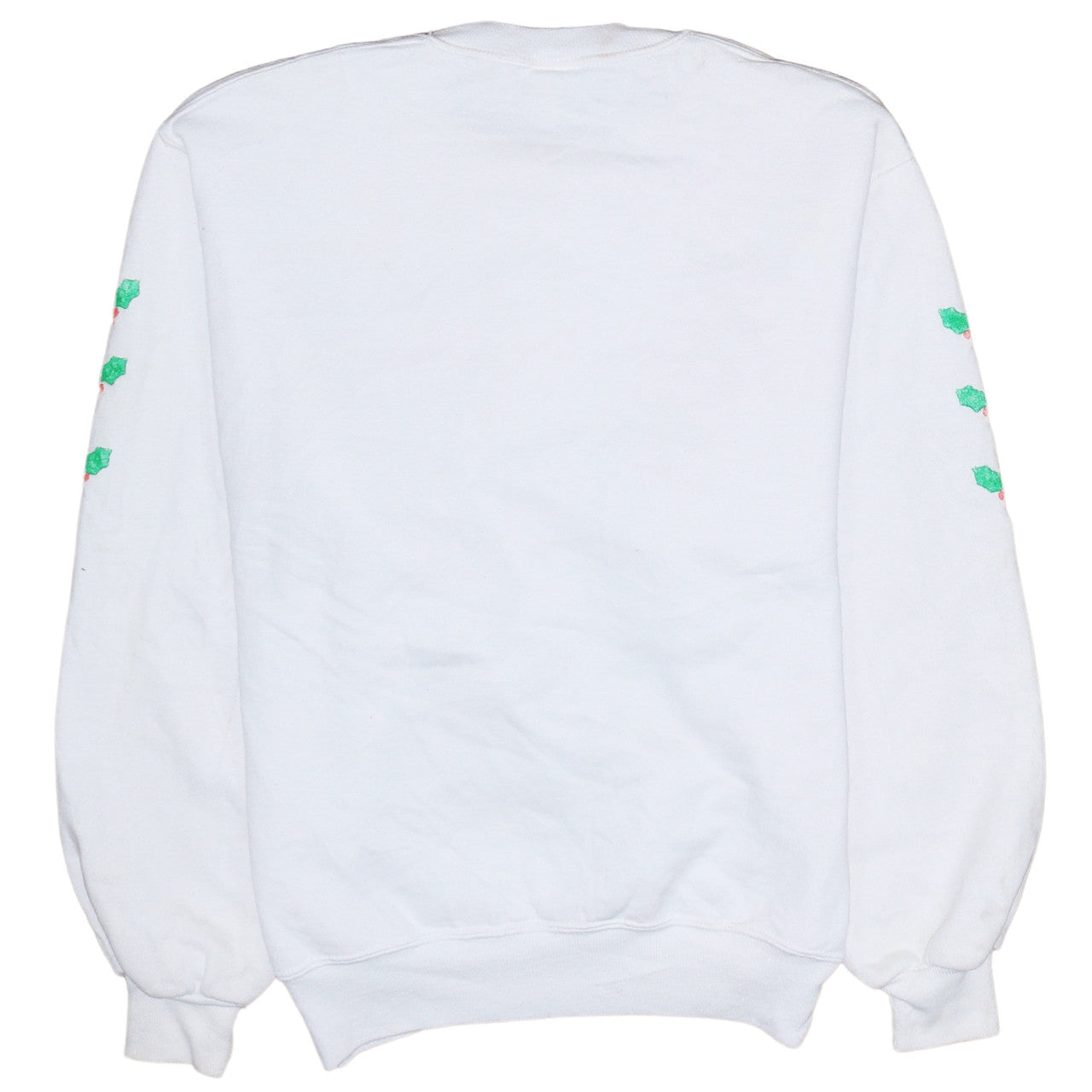 Womens UK Size S Russell Athletic White Pullover Sweatshirt