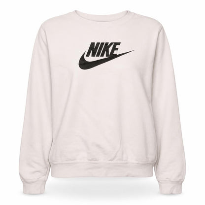 Womens UK Size M Nike White Pullover Sweatshirt
