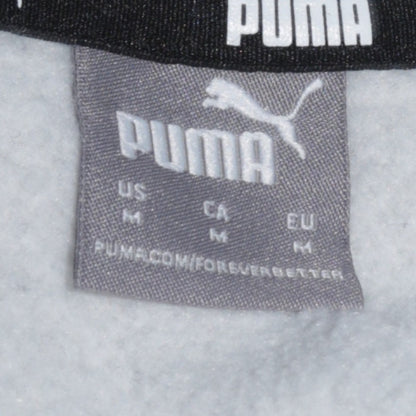 Mens UK Size M PUMA Grey Pullover Hoodie