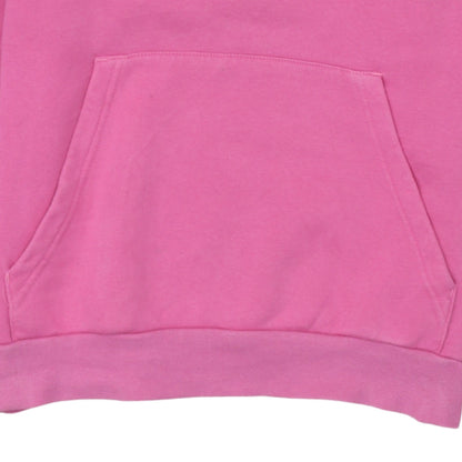 Adidas Girls Pink Pullover Hoodie 12-13 Years Logo Long Sleeve Fleece