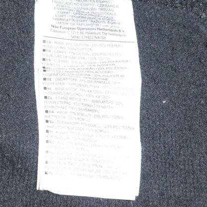 Mens UK Size S Nike Black Full Zip Hoodie