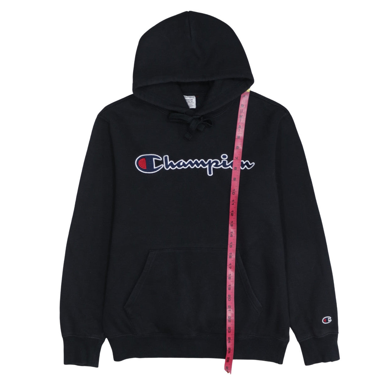 Mens UK Size M Champion Black Pullover Hoodie