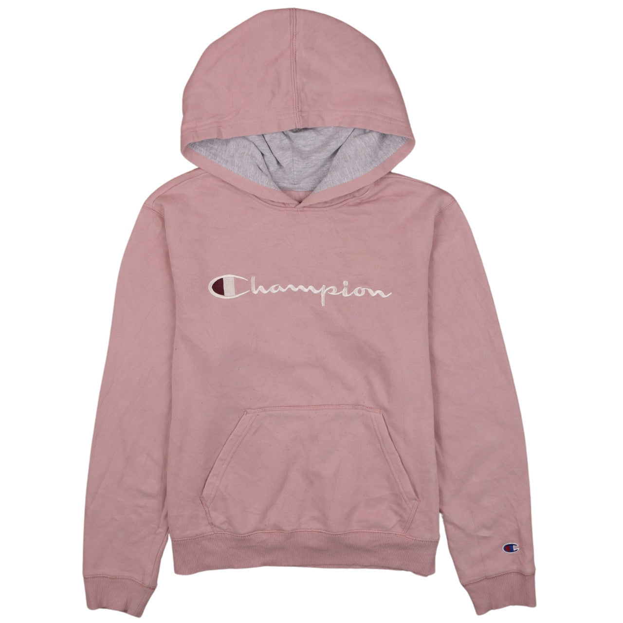 Womens UK Size XL Champion Pink Pullover Hoodie