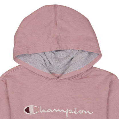 Womens UK Size XL Champion Pink Pullover Hoodie