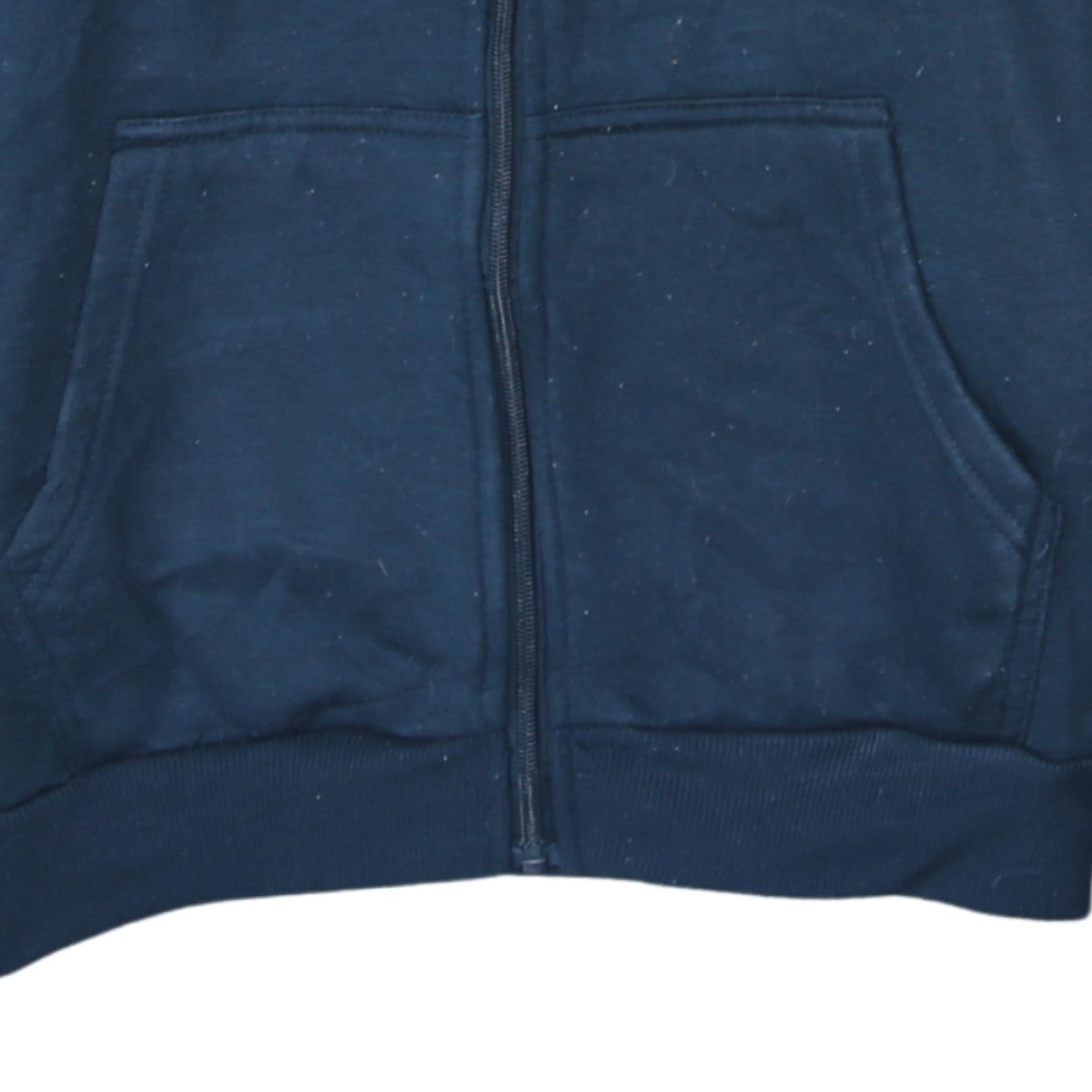 Mens UK Size L Lee Cooper Blue Full Zip Hoodie