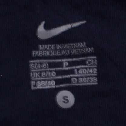 Womens UK Size S Nike Blue Full Zip Hoodie