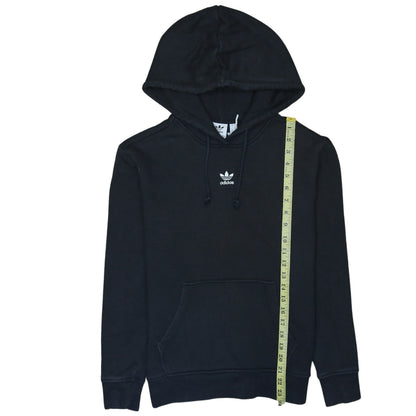 Womens UK Size 8 adidas Black Pullover Hoodie