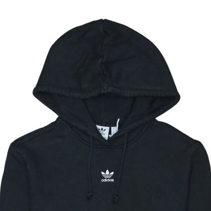 Womens UK Size 8 adidas Black Pullover Hoodie