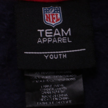 Boys UK Size 14-16 Years NFL Team Apparel Blue Pullover Hoodie