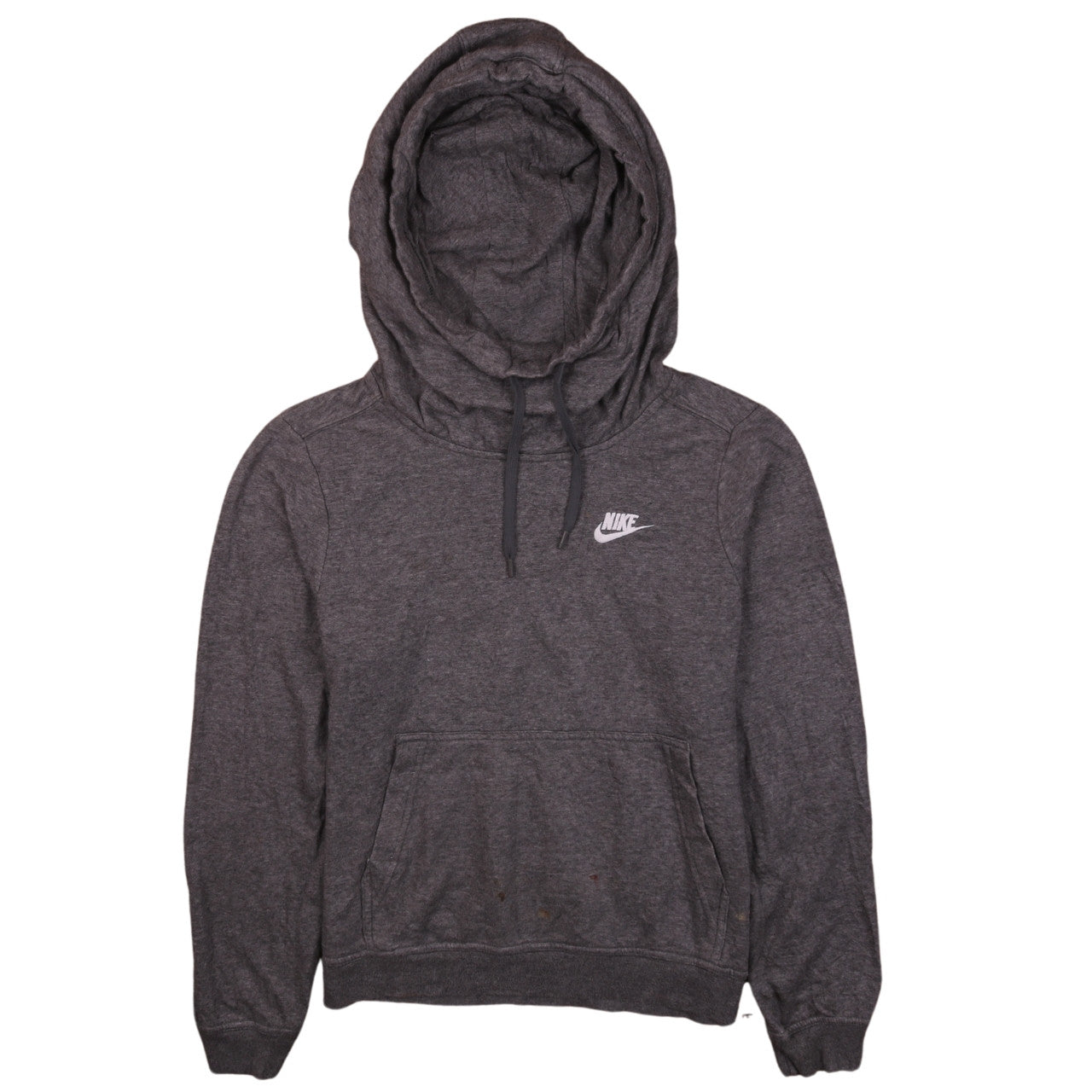 Womens UK Size XS Nike Grey Pullover Hoodie