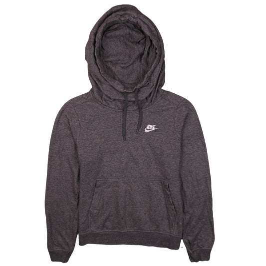 Womens UK Size XS Nike Grey Pullover Hoodie